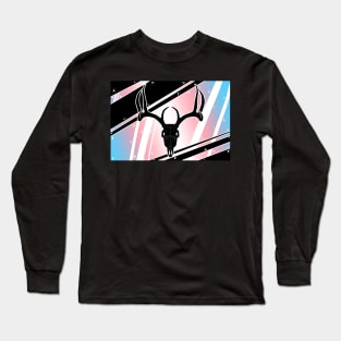 Trans Pride Skull - Deer Long Sleeve T-Shirt